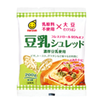 豆乳シュレッド Soy Milk Shread is a soy based shredded cheese alternative.